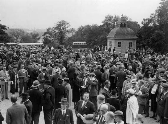 Stockholm 1938-08-01 Rotary har möte pa Skansen Stockholm Sverige x12014x  Copyright: xSvD TTx ROTARY-MÖTE PA SKANSEN