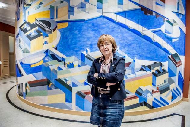STOCKHOLM 2018-02-12 Förre justitieministern Beatrice Ask (M) är bade upprörd och berörd av de ran som skett mot unga i Stockholm STOCKHOLM SVERIGE PER x30152x  Copyright: xLarsxPehrson SvD TTx BEATRICE ASK