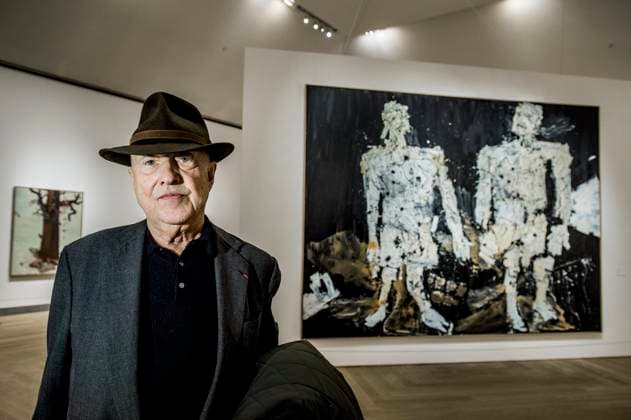 STOCKHOLM 2016-11-11 Den tyske konstnären Georg Baselitz visas pa Moderna museet STOCKHOLM SVERIGE PER x30152x  Copyright: xLarsxPehrson SvD TTx GEORG BASELITZ