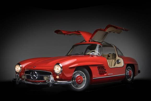 Last ever Mercedes Gullwing on the planet heads under the hammer for a whopping Â£2.7 million Story from Jam Press (Mercedes Gullwing Auction) Pictured: The 1957 Mercedes-Benz 300 SL Gullwing. Last ever Mercedes Gullwing on the planet heads under the hammer for a whopping Â£2.7 million The last ever Mercedes Gullwing on the planet is heading under the hammer with an estimated value of Â£2.7 million. The 1957 Mercedes-Benz 300 SL Gullwing is widely regarded as the most iconic and recognisable car ever made. The magnificent motor was originally displayed 67 years ago at the Poznan International Trade Fair by Mercedes-Benz. The car is kitted out with a 3.0 L, 2,996 cc, water-cooled, overhead cam, straight-six engine. The engine powers t  Copyright: xJamxPress ForsythexFotography xCourtesyxofxRMxSotheby s