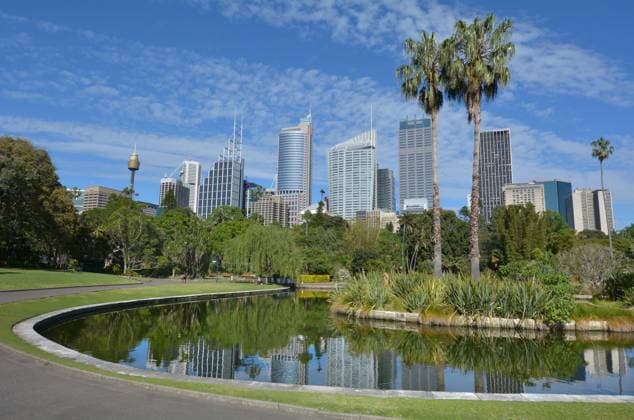 Royal Botanic Gardens Sydney Australia The Royal Botanic Gardens in Sydney New South Wales, Australia. Sydney Australia New South Wales NSW New South Wales NSW Australia EDITORIAL USE ONLY Copyright: xx RafaelxBen-Ari ChameleonsxEyex cecreative090704