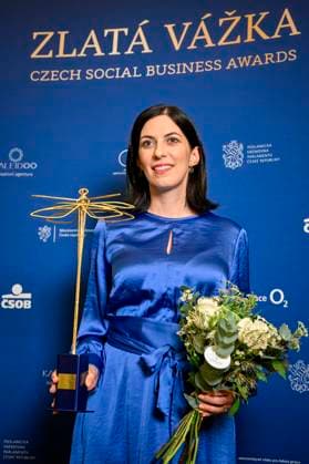 Zlata Vazka - Goldene Libelle Preisverleihung in Prag Awarding ceremony of the Golden Dragonfly: Czech Social Business Awards 2024 took place in Prague, Czech Republic, on November 1, 2024. Chamber of Deputies Speaker Marketa Adamova Pekarova was selected as Personality of the Year. (CTKxPhoto VitxSimanek) CTKPhotoP2024110107072  CTKPhotoP2024110107072