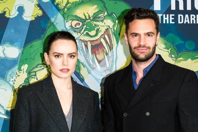 Entertainment Themen der Woche KW44 Entertainment Bilder des Tages UK Premiere of Magpie on Friday 1 November 2024 Daisy Ridley and Tom Bateman photographed at the media wall for the UK Premiere of Magpie during Frightfest Halloween on Friday 1 November 2024 at ODEON Luxe West End, London. ., Credit:Julie Edwards Avalon UK, Westminster, London, ODEON Luxe West End  Copyright: xJuliexEdwardsx xAvalonx 0929204227