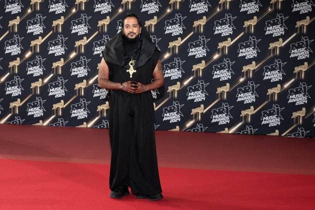 26th NRJ Music Awards-Cannes. Slimane attends the 26th NRJ Music Awards on November 01, 2024 in Cannes, France. Photo by David NIVIERE ABACAPRESS.COM CANNES France  Copyright: xNivierexDavid ABACAPRESS.COMx