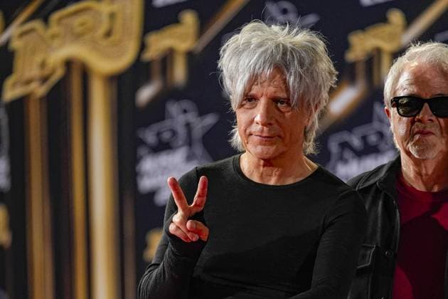 Nicolas Sirkis attends the NRJ Music Awards in Cannes, 01 11 2024 Photo Sandrine Thesillat Panoramic PEOPLE NRJ Music Awards Cannes 01 11 24 SandrineThesillat Panoramic 