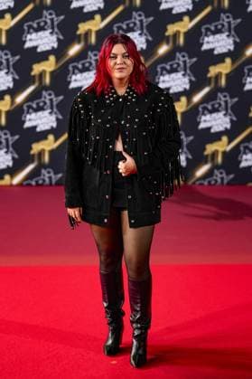 Louane attends the NRJ Music Awards in Cannes, 01 11 2024 Photo Sandrine Thesillat Panoramic PEOPLE NRJ Music Awards Cannes 01 11 24 SandrineThesillat Panoramic 
