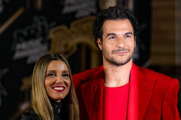 Amir attends the NRJ Music Awards in Cannes, 01 11 2024 Photo Sandrine Thesillat Panoramic PEOPLE NRJ Music Awards Cannes 01 11 24 SandrineThesillat Panoramic 