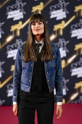 Clara Luciani attends the NRJ Music Awards in Cannes, 01 11 2024 Photo Sandrine Thesillat Panoramic PEOPLE NRJ Music Awards Cannes 01 11 24 SandrineThesillat Panoramic 