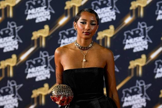 Annas Decade attends the NRJ Music Awards in Cannes, 01 11 2024 Photo Sandrine Thesillat Panoramic PEOPLE NRJ Music Awards Cannes 01 11 24 SandrineThesillat Panoramic 