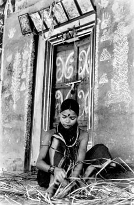 Rural woman seating, India Copyright: xTxSatyan DinodiaxPhotox