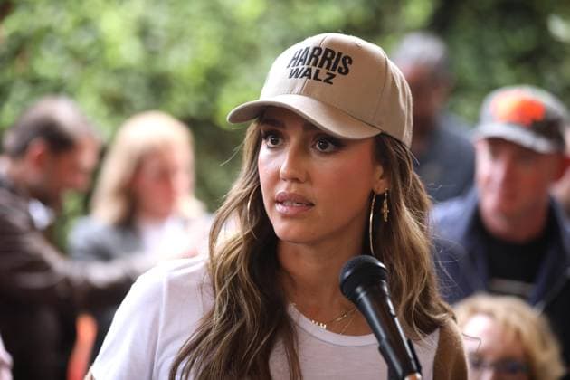 Entertainment Themen der Woche KW44 Entertainment Bilder des Tages November 3, 2024, Phoenix, Arizona, USA: Actress JESSICA ALBA speaks at a Pachanga to the Polls event hosted by the Kamala Harris for President campaign in Phoenix, Arizona. Phoenix USA - ZUMAg247 20241103_znp_g247_011 Copyright: xGagexSkidmorex