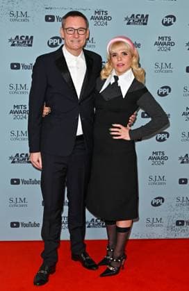 Music Industry Trusts Awards in London Jason Iley and Paloma Faith attends the Music Industry Trusts Awards 2024 (MITS Award 2024) at the Grosvenor House Hotel in London, England. UK. Monday 4th November 2024 - Copyright: xJamesxWarrenx adsj7063