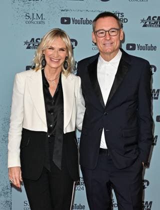 Music Industry Trusts Awards in London Jo Whiley and Jason Iley attends the Music Industry Trusts Awards 2024 (MITS Award 2024) at the Grosvenor House Hotel in London, England. UK. Monday 4th November 2024 - Copyright: xJamesxWarrenx adsj7066