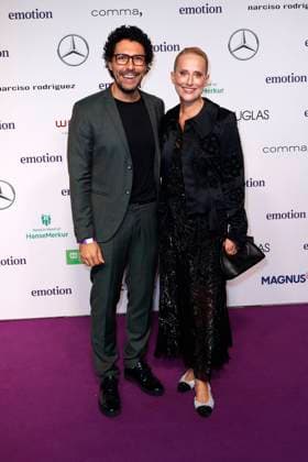 Boris Entrup und Daniela Giller bei der Verleihung vom Emotion Award am 6.11.2024 in Hamburg Emotion Award 2024 in Hamburg