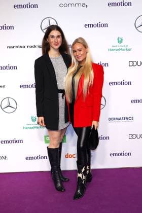 Janina Lin Otto und Jo Wuensche bei der Verleihung vom Emotion Award am 6.11.2024 in Hamburg Emotion Award 2024 in Hamburg
