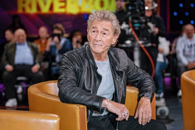Entertainment Themen der Woche KW45 Entertainment Bilder des Tages MDR - Riverboat. Sänger Peter Maffay anläßlich der Aufzeichnung der MDR - Talkshow Riverboat am 06.11.2024 in der Mediacity Leipzig. 20241106SFL0012 *** MDR Riverboat singer Peter Maffay on the occasion of the recording of the MDR talk show Riverboat on 06 11 2024 in the Mediacity Leipzig 20241106SFL0012