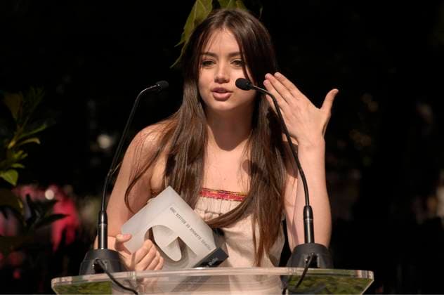 0000740.- Premios Glamour 2009 MADRID, Spain (20 05 2009). Entrega de la septima edicion Premios Belleza 2009 Glamour. Terraza de Hotel Villamagna. Ana de Armas, premio rostro mas bello del cine espa–ol 2009. Raul Perez ALFAQUI MADRID, Spain (20 05 2009). Glamour awards Ceremony at Villamagna Hotel. Ana de Armas. Raul Perez ALFAQUI MADRID SPAIN EDITORIAL USE ONLY Copyright: xx RaulxPerezx xALFAQUIx dpphotos110503