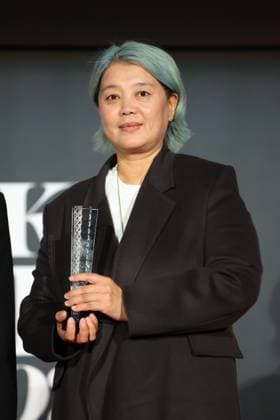Tokyo International Film Festival, Preisverleihung Yang Lina, November 06, 2024 - Yang Lina, speak after winning Audience Award for the film Big World during the 37th Tokyo International Film Festival. award ceremony, in Tokyo, Japan on November 06, 2024.  , aflo_272504236.jpg,