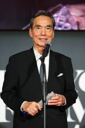 Tokyo International Film Festival, Preisverleihung Kyozo Nagatsuka, November 06, 2024 - Kyozo Nagatsuka, speak after winning Award for Best Actor for the film Teki Cometh during the 37th Tokyo International Film Festival. award ceremony, in Tokyo, Japan on November 06, 2024.  , aflo_272504804.jpg,