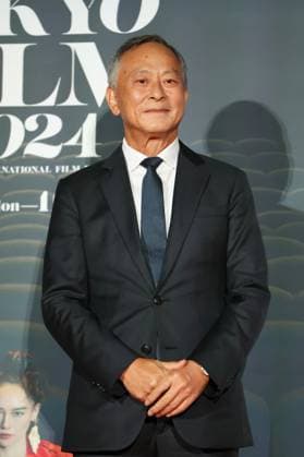 Tokyo International Film Festival, Preisverleihung Johnnie To, November 06, 2024 - Johnnie To speak after winning Award for Best Director for the film Teki Cometh during the 37th Tokyo International Film Festival. award ceremony, in Tokyo, Japan on November 06, 2024.  , aflo_272505383.jpg,