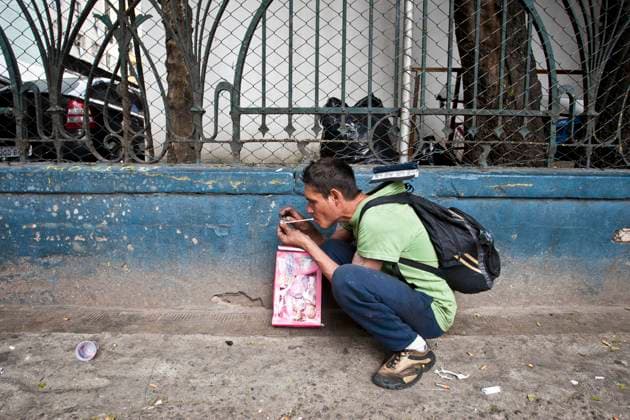 SAO PAULO, 24 DE JULHO DE 2012 - CRACOLANDIA SP- na foto usuarios de Crack na rua vitoria, usando drogas na rua mesmo com a continuidade do Plano do governo estadual, Operacao CracolÃ¢ndia, iniciada em 3 de janeiro deste ano para combater o consumo e a venda de crack nas ruas do centro de Sao Paulo Local:, rua vitoria, bairro campos eliseos, centro de Sao Paulo FOTO VAGNER CAMPOS BRAZIL PHOTO PRESS EDITORIAL USE ONLY Copyright: xx NACHOx xjohnsonx xALFAQUIx dpphotos158861