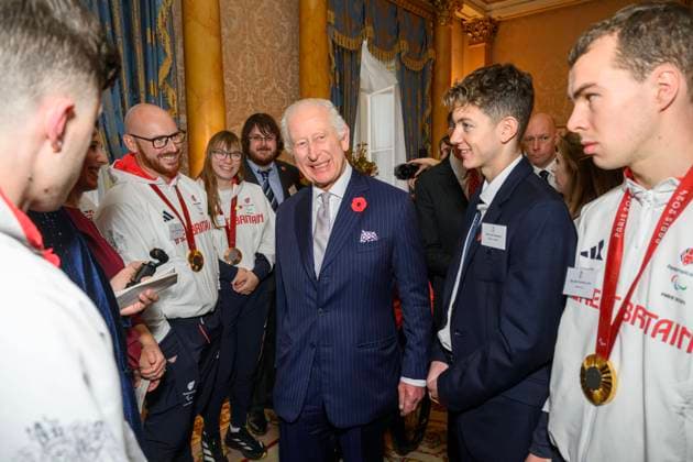 News Themen der Woche KW45 News Bilder des Tages reception for medallists of the Paris 2024 Olympic and Paralympic Games The King and The Queen host a reception for medallists of the Paris 2024 Olympic and Paralympic Games. They will also be joining by the Princess Royal and the Duchess of Gloucester.During the reception, Their Majesties will meet Team GB and ParalympicsGB medallists as well as medallists from the Refugee Olympic and Paralympic Team based in the United Kingdom PIC SHOWS HM THE KING .MEETING OLYMPIC MEDALLISTS, Credit:Paul Grover Avalon UK, , London  Copyright: xPaulxGroverx xAvalonx 0931603276