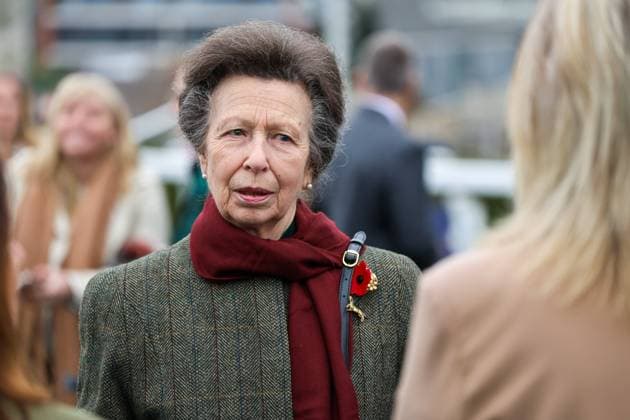 Entertainment Themen der Woche KW45 Entertainment Bilder des Tages . 07 11 2024. Newbury, United Kingdom. Princess Anne at a charity race in aid of The British Horse Society at Newbury race course,United Kingdom.  xi-Imagesx IIM-25568-0009