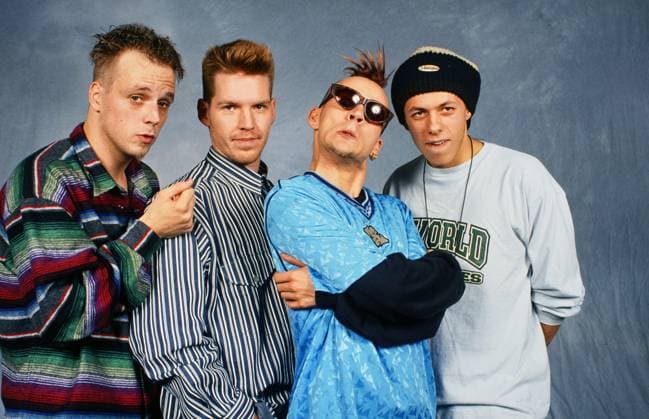 Archivbilder der Woche KW45 Die Fantastischen Vier, aka Fanta 4, deutsche Hip-Hop und Rap Gruppe, mit Michael Bernd Schmidt, Andreas Rieke, Michael Beck und Thomas Dürr, Bild circa 1990. Copyright: HartwigxValdmanis Nur redaktionelle Nutzung. Editorial use only. VAL_7205004387