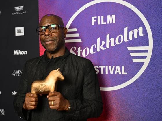 STOCKHOLM, SWEDEN 20241112 Acclaimed British film director Steve McQueen received the Stockholm Film Festivals Visionary Award at a ceremony in Stockholm on Tuesday STOCKHOLM SWEDEN x10030x  Copyright: xJonasxEkströmer TTx STEVE MCQUEEN DMsNxFYX_U4