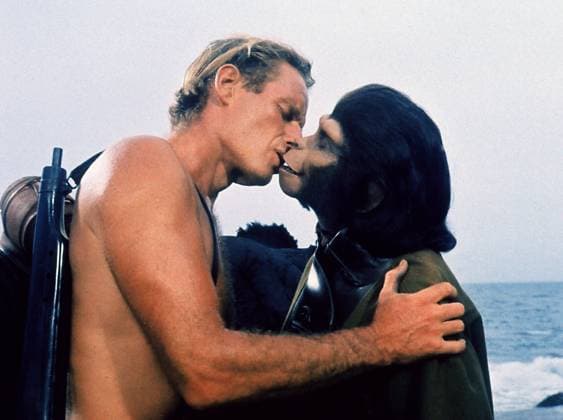 Archivbilder der Woche KW46 Charlton Heston, Kim Hunter, Planet of the Apes (1968). Photo credit: 20th Century Fox  Copyright: xx 34580-754THA The Hollywood Archive