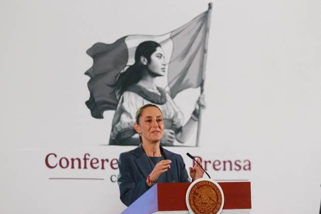 Claudia Sheinbaum Briefing Conference - Mexico Claudia Sheinbaum Pardo, Mexico s president speaks during a briefing about the national security plan at the National Palace. on November 12, 2024 in Mexico City, Mexico. Photo by Carlos Santiago Eyepix Group ABACAPRESS.COM Mexico City Mexico  Copyright: xEyepix ABACAx