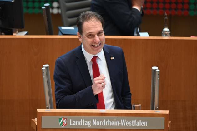 Christian LOOSE, AfD-Fraktion, bei seiner Rede 78. Sitzung des Landtags Nordrhein-Westfalen, im Landtag Nordrhein-Westfalen NRW, Duesseldorf am 13.11.2024,