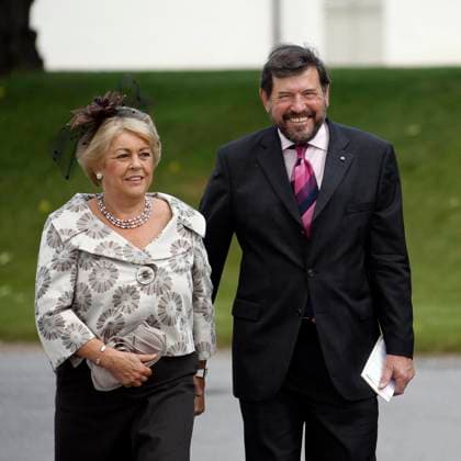 ***INGAR EJ I AVTAL-SPECIALPRIS*** COPENHAGEN 20070630 : Princess Mary s father John Dalgleish Donaldson and her stepmother Susan Elisabeth Donaldson at the christening of Danish Crown Princess Mary and Crown Prince Frederik s baby daughter Princess Isabella Henrietta Ingrid Margrethe held Fredensborg Palace Sunday July 1 2007. COPENHAGEN DENMARK ttexport x7116x *** INGAR EJ I AVTAL SPECIALPRIS COPENHAGEN 20070630 Princess Mary s father John Dalgleish Donaldson and her stepmother Susan Elisabeth Donaldson at the christening of Danish Crown Princess Mary and Crown Prince Frederik s baby daughter Princess Isabella Henrietta Ingrid Margrethe held Fredensborg Palace Sunday July 1 2007 COPENHAGEN DENMARK ttexport x7116x  Copyright: xSUVADxMRKONJICx xXPx xTTx 20070701192337-9733
