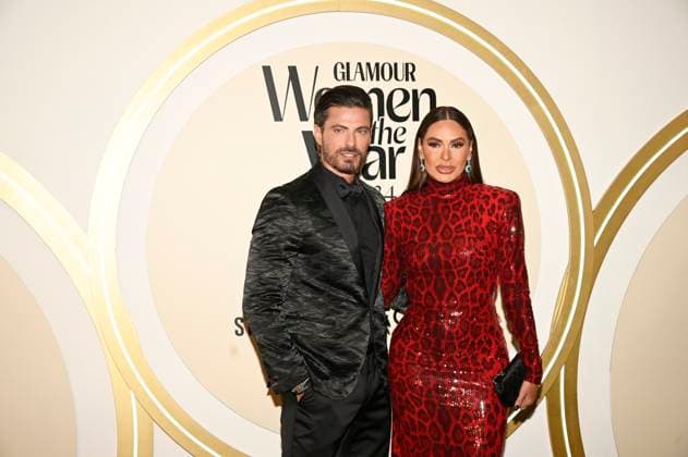 November 13, 2024, Mexico City, Ciudad de Mexico, Mexico: Isaac Moreno, Galilea Montijo attend the red carpet for Glamour Women of The Year 2024 at Mexico City Four Season Hotel. on November 13, 2024 in Mexico City, Mexico. Mexico City Mexico - ZUMAe321 20241113_zea_e321_204 Copyright: xCarlosxTischler xEyepixxGroupx