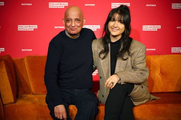 Ali Samadi mit Tochter Roxana Samadi bei der 34. Verleihung der Kinoprogrammpreise NRW der Film- und Medienstiftung NRW in der olkenburg. Köln, 13.11.2024
