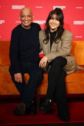 Ali Samadi mit Tochter Roxana Samadi bei der 34. Verleihung der Kinoprogrammpreise NRW der Film- und Medienstiftung NRW in der olkenburg. Köln, 13.11.2024
