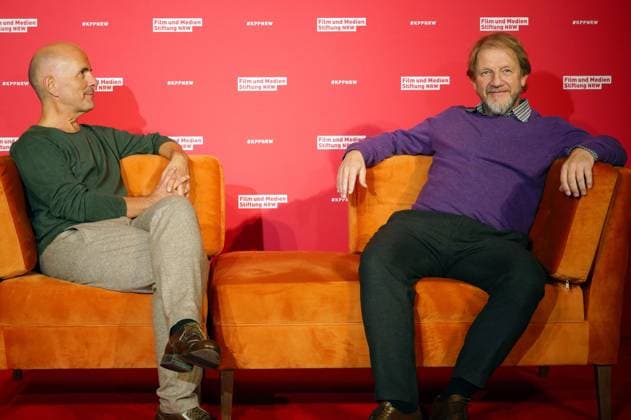 Christoph Maria Herbst und Soenke Wortmann bei der 34. Verleihung der Kinoprogrammpreise NRW der Film- und Medienstiftung NRW in der olkenburg. Köln, 13.11.2024