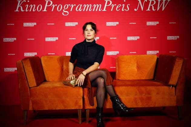 Katia Fellin bei der 34. Verleihung der Kinoprogrammpreise NRW der Film- und Medienstiftung NRW in der olkenburg. Köln, 13.11.2024