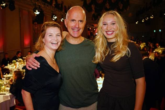 Annette Frier, Christoph Maria Herbst und Helena Zengel bei der 34. Verleihung der Kinoprogrammpreise NRW der Film- und Medienstiftung NRW in der olkenburg. Köln, 13.11.2024