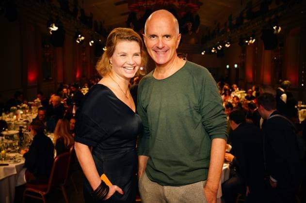 Annette Frier und Christoph Maria Herbst bei der 34. Verleihung der Kinoprogrammpreise NRW der Film- und Medienstiftung NRW in der olkenburg. Köln, 13.11.2024