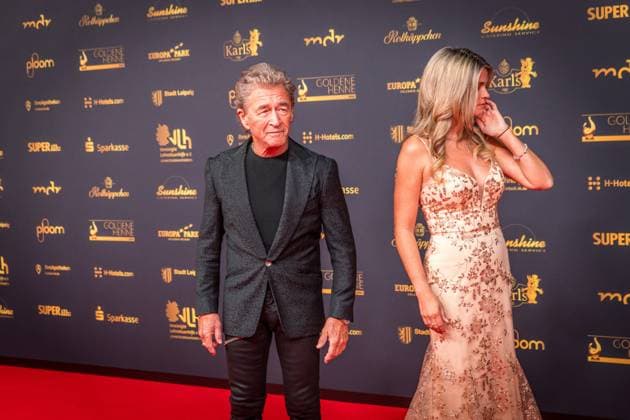 30. Verleihung der Goldenen Henne in Leipzig. Der MDR (Mitteldeutsche Rundfunk) produziert in Zusammenarbeit mit Super Illu den größten Publikumspreis in Ostddeutschland. Hier der Rockmusiker Peter Maffay Goldene Henne 2024