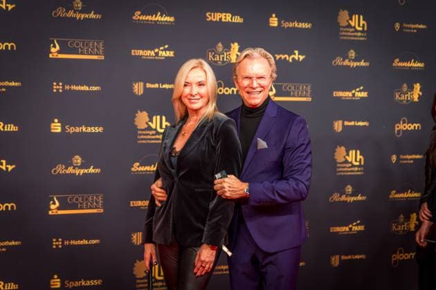 30. Verleihung der Goldenen Henne in Leipzig. Der MDR (Mitteldeutsche Rundfunk) produziert in Zusammenarbeit mit Super Illu den größten Publikumspreis in Ostddeutschland. Hier der TV Moderator Wolfgang Lippert Goldene Henne 2024