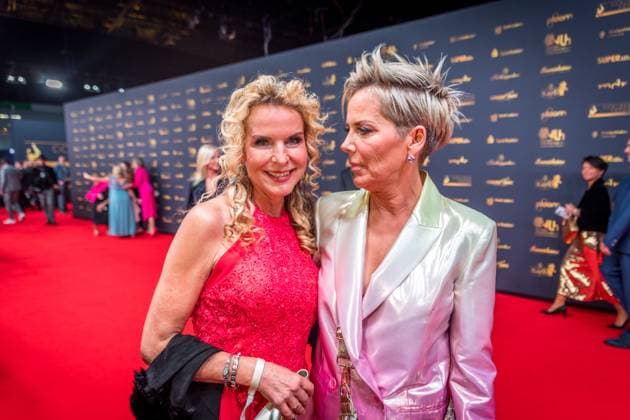 30. Verleihung der Goldenen Henne in Leipzig. Der MDR (Mitteldeutsche Rundfunk) produziert in Zusammenarbeit mit Super Illu den größten Publikumspreis in Ostddeutschland. Inka Bause und Victoria Vicky Herrmann Goldene Henne 2024