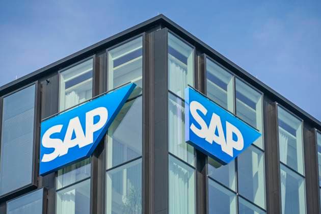 SAP-Hochhaus, Niederlassung und Schulungszentrum, Verwaltung, Frankfurter Straße, Sossenheimer Straße, Eschborn, Main-Taunus-Kreis, Hessen, Deutschland *** SAP high-rise building, branch office and training center, administration, Frankfurter Strasse, Sossenheimer Strasse, Eschborn, Main Taunus District, Hesse, Germany