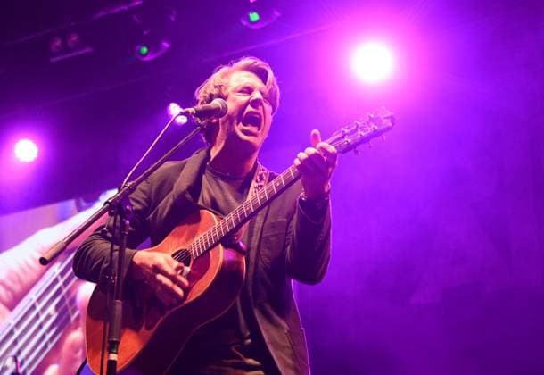 Luke Winslow King of USA, Roberto Luti of Italy (pictured) performed during the third day of international music festival Blues Alive in Sumperk, Czech Republic, November 16, 2024. (CTKxPhoto LudekxPerina) CTKPhotoP2024111604918  CTKPhotoP2024111604918