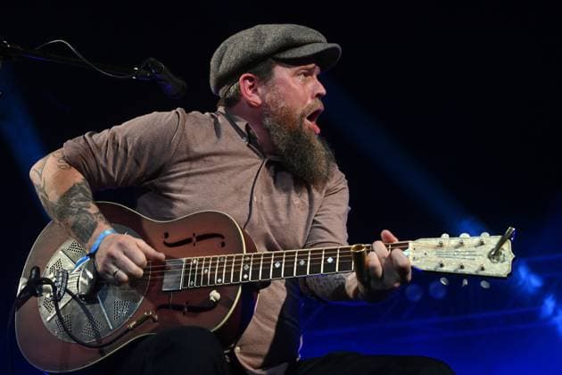 The Dutch trio Robbert Duijf Band performed during the third day of international music festival Blues Alive in Sumperk, Czech Republic, November 16, 2024. (CTKxPhoto LudekxPerina) CTKPhotoP2024111605362  CTKPhotoP2024111605362