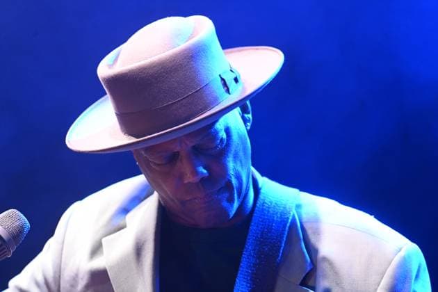 Blues singer and songwriter of USA Eric Bibb performed during the third day of international music festival Blues Alive in Sumperk, Czech Republic, November 16, 2024. (CTKxPhoto LudekxPerina) CTKPhotoP2024111605592  CTKPhotoP2024111605592