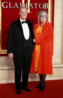 Gladiator II The Royal Film Performance and Global Premiere at the Odeon Luxe in Leicester Square, London - 13 Nov 2024 Tim McInnerny and Annie Gosney attend the Gladiator II The Royal Film Performance and Global Premiere at the Odeon Luxe in Leicester Square, London. London United Kingdom Copyright: xFredxDuvalx xSOPAxImagesx FD-gladiatorplus_44