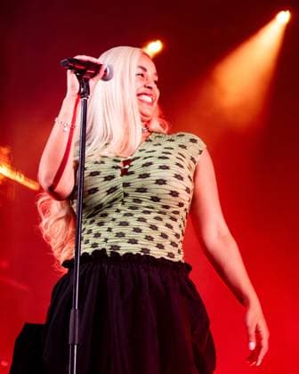 Corona Capital Music Festival - Day 2 Jorja Smith performs during day 2 of the 2024 Corona Capital Music Festival at Autodromo Hermanos Rodriguez on November 16, 2024 in Mexico City, Mexico. Mexico City Autodromo Hermanos Rodriguez Mexico Copyright: xAnniexLesser imageSPACEx