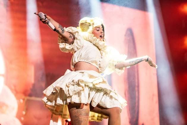 Corona Capital Music Festival - Day 2 Melanie Martinez performs during day 2 of the 2024 Corona Capital Music Festival at Autodromo Hermanos Rodriguez on November 16, 2024 in Mexico City, Mexico. Mexico City Autodromo Hermanos Rodriguez Mexico Copyright: xAnniexLesser imageSPACEx